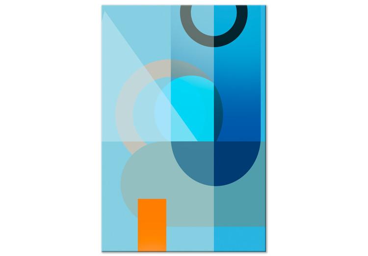 Canvas Blue Surface (1 Part) Vertical