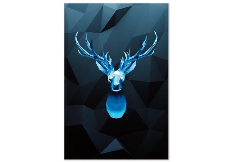 Canvas Ice Deer (1 Part) Vertical