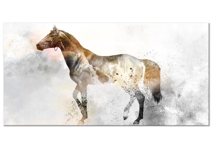 Large canvas print Fiery Steed II [Large Format]