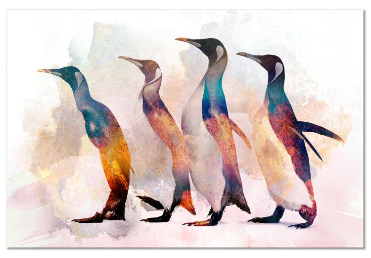 Large canvas print Penguin Wandering [Large Format]