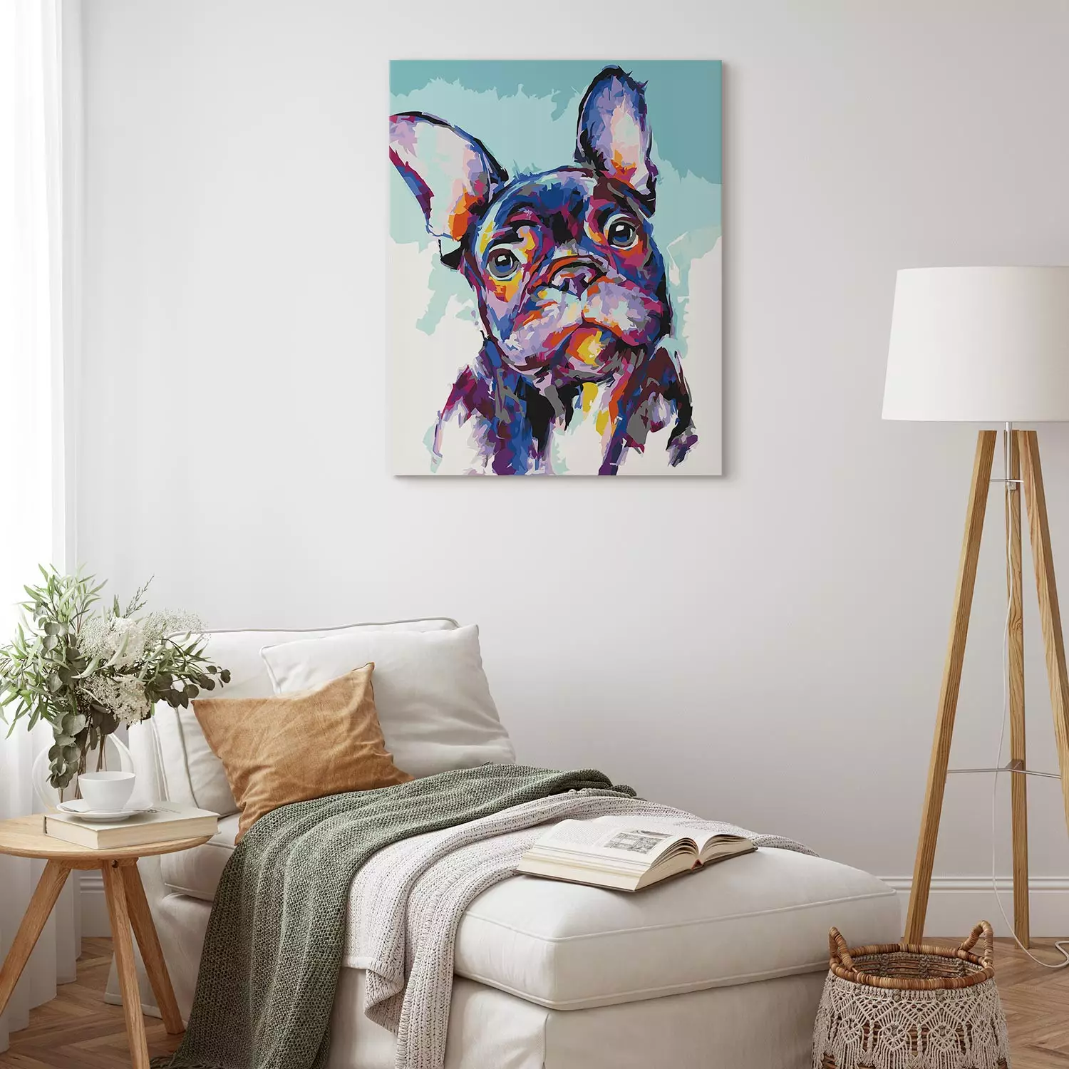 Paint by number Bulldog Portrait