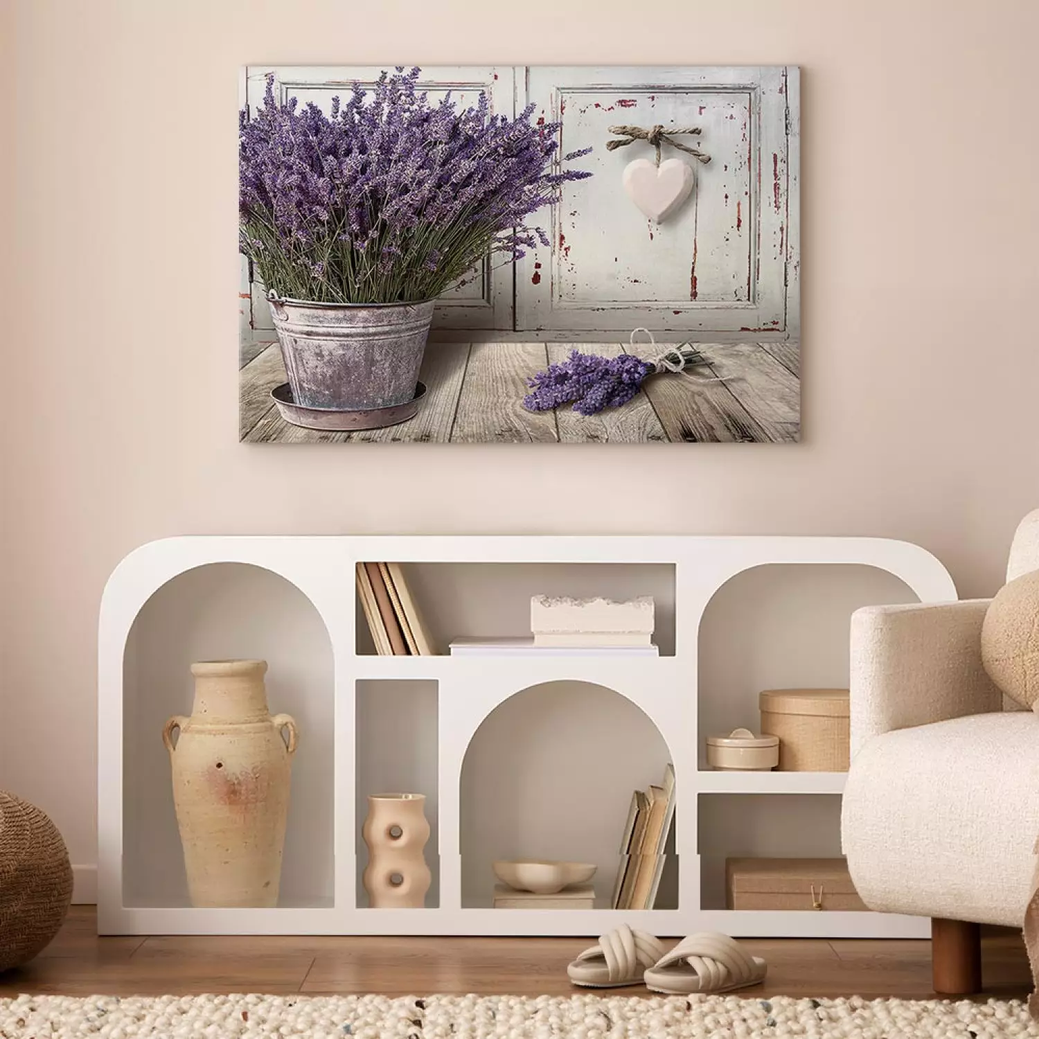 Canvas Sunny Garden Wide