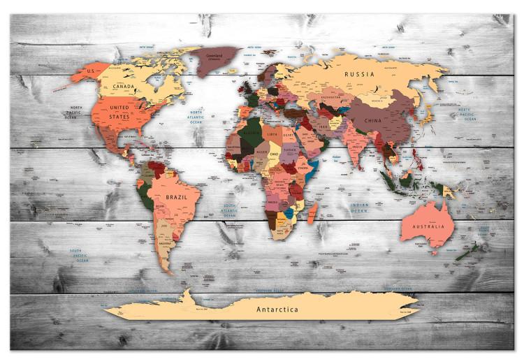 Large canvas print World Map: New Directions [Large Format]