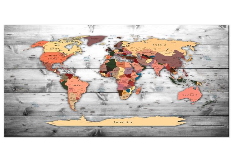 Large canvas print World Map: New Directions II [Large Format]