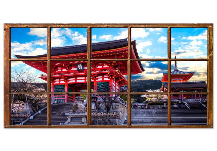 Large canvas print Window to Kyoto II [Large Format]