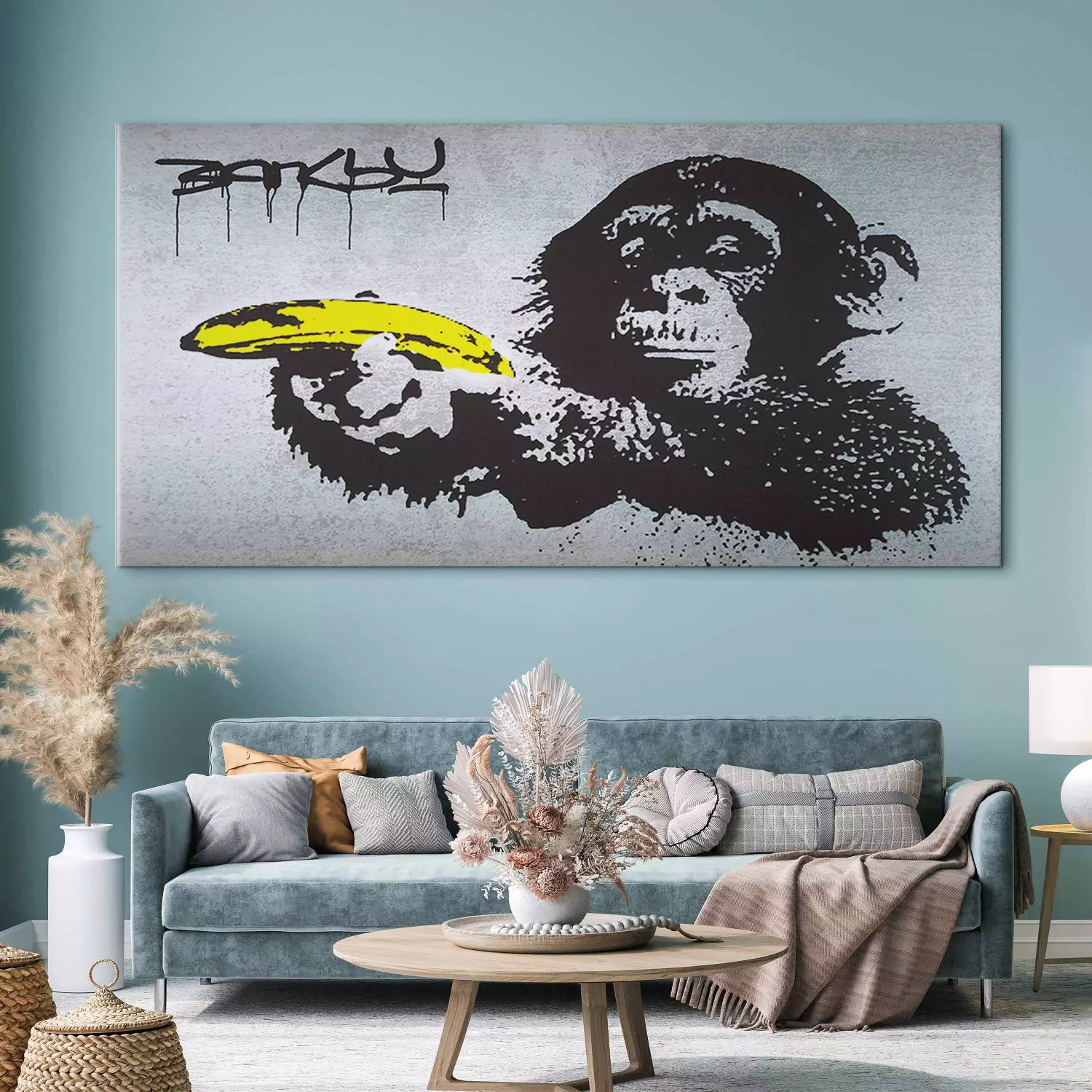 肉筆☆油絵☆F20号『シーソー(平等）を望む子供たち』Banksy/模写 肉筆☆油絵☆F20号『シーソー(平等）を望む子供たち』Banksy