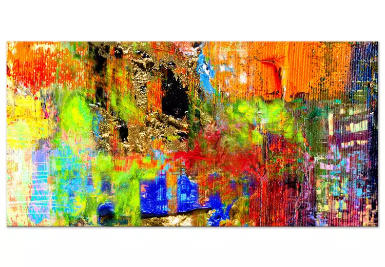 Large canvas print Colourful Abstraction II [Large Format]