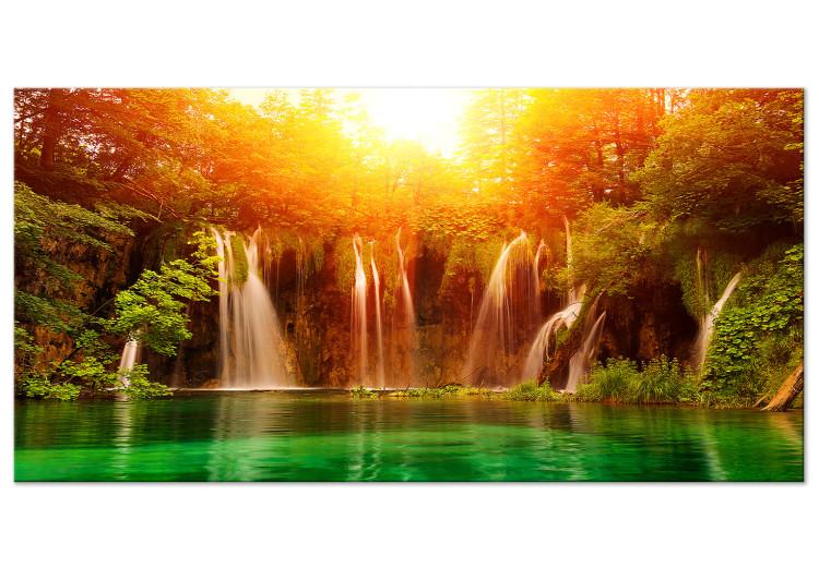 Large canvas print Nature: Magnificent Waterfall II [Large Format]