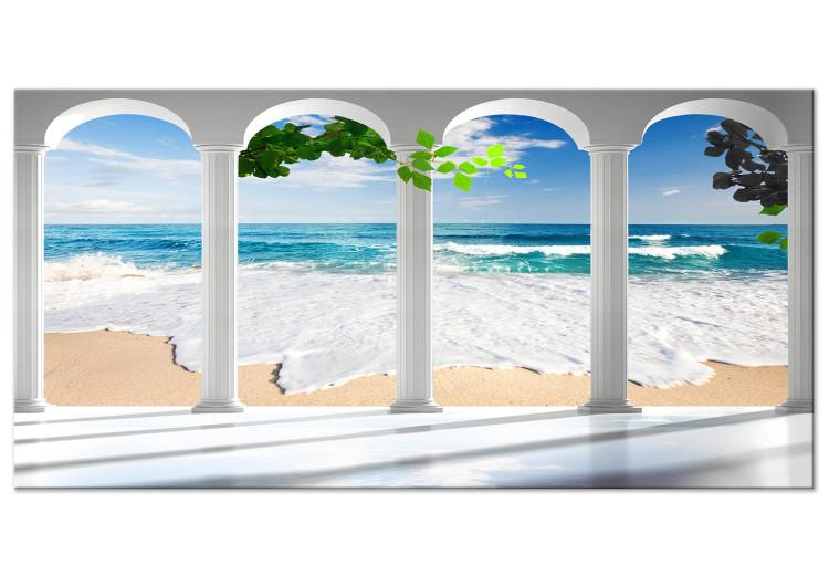 Large canvas print Columns and Sea II [Large Format]