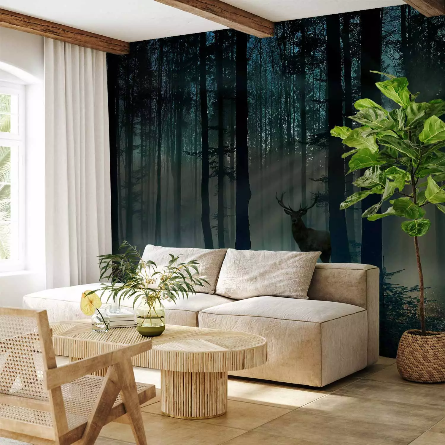 Photo Wallpaper Mystical Forest - Third Variant