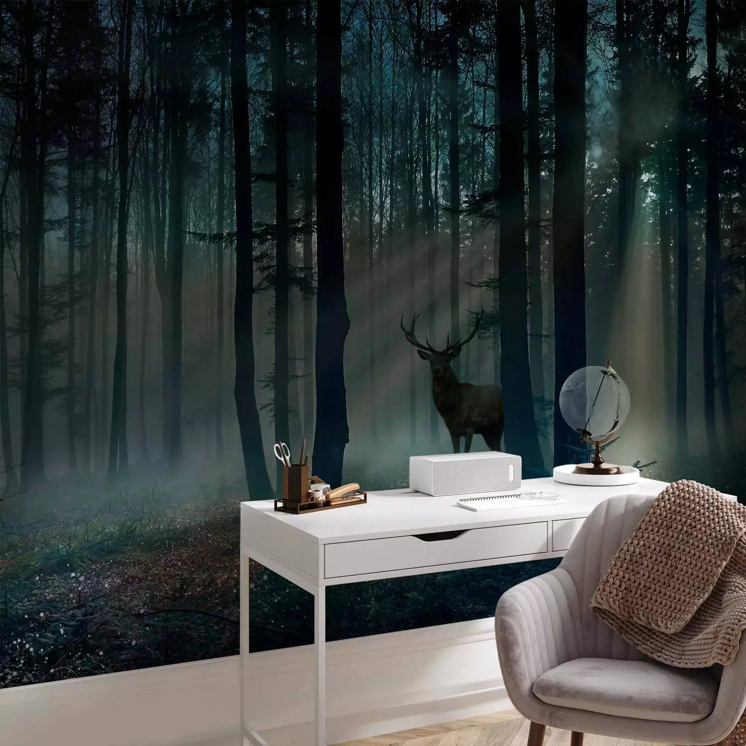 Photo Wallpaper Mystical Forest - Third Variant