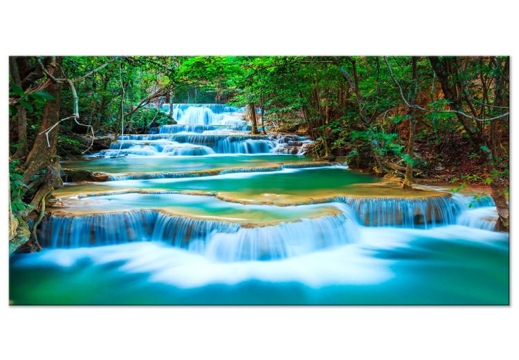 Large canvas print Sapphire Waterfalls II [Large Format]
