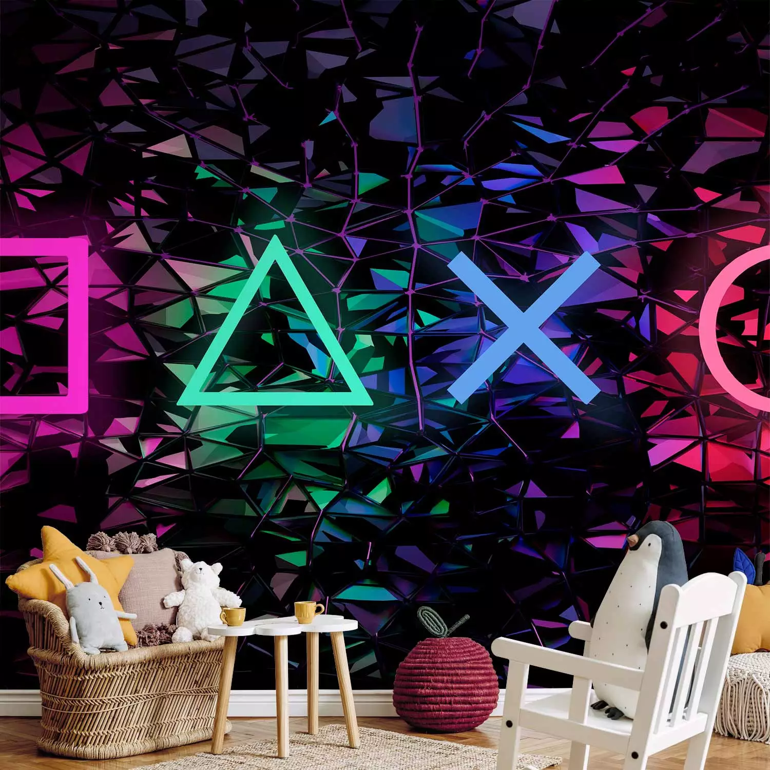 Photo Wallpaper Fun Symbols