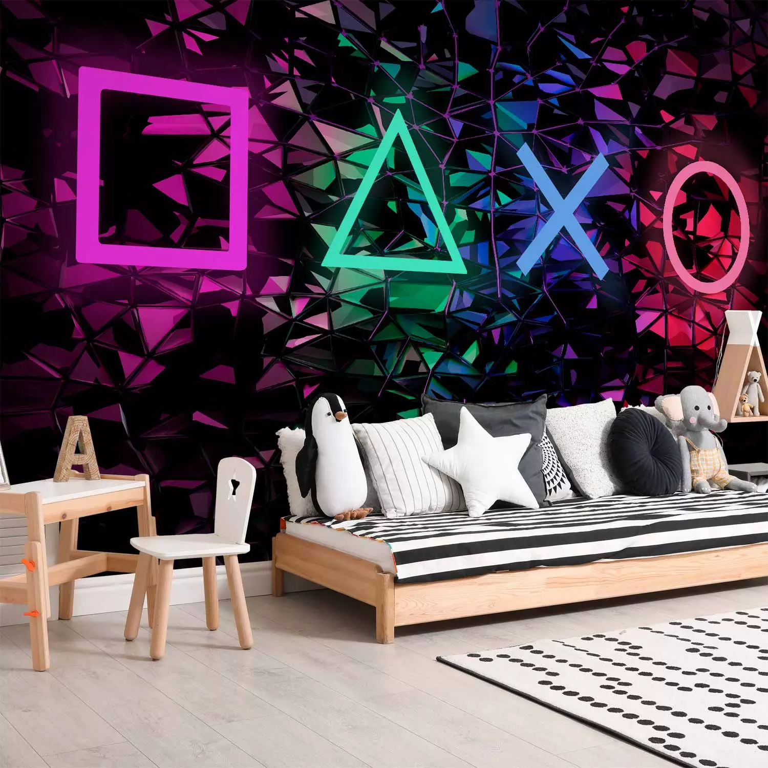 Photo Wallpaper Fun Symbols