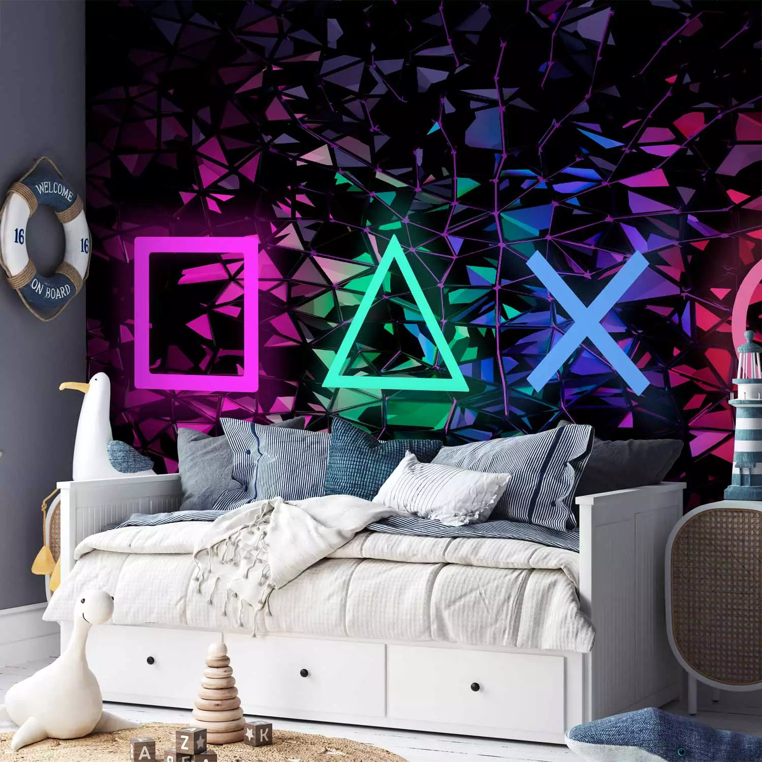 Photo Wallpaper Fun Symbols