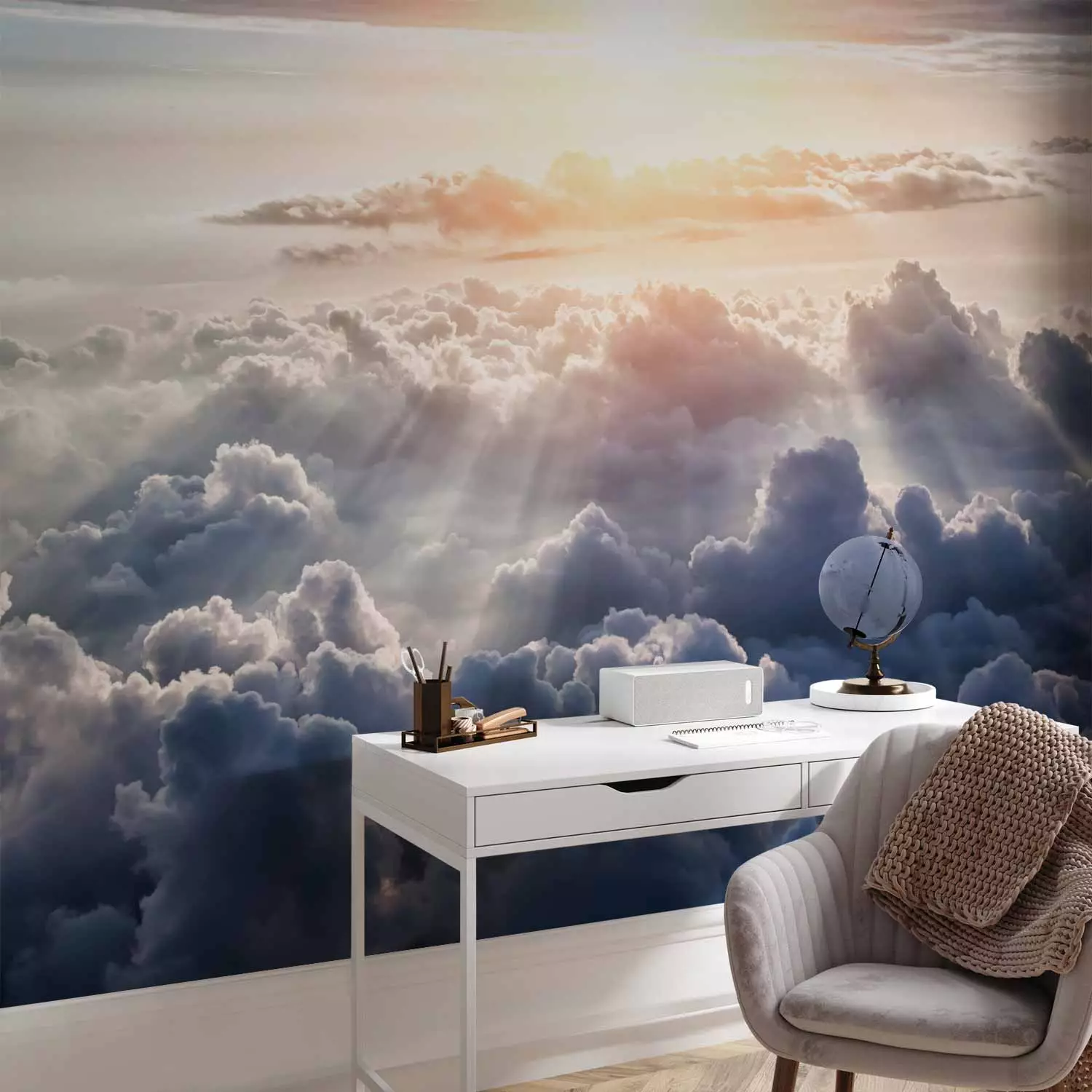 Wall Mural Walk in the Clouds
