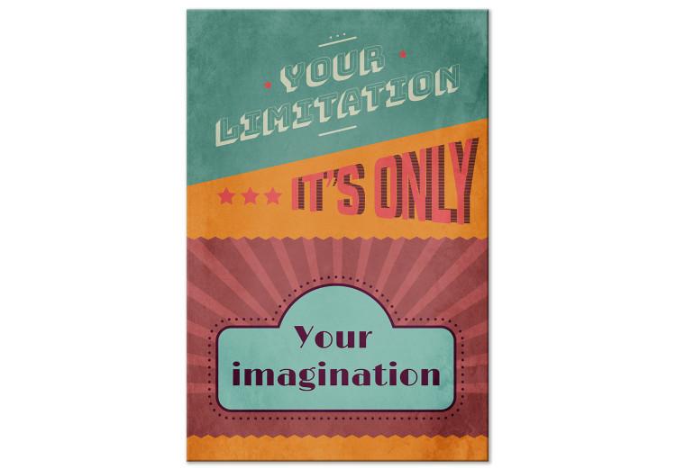 Canvas Your Limitation It's Only Your Imagination (1 Part) Vertical