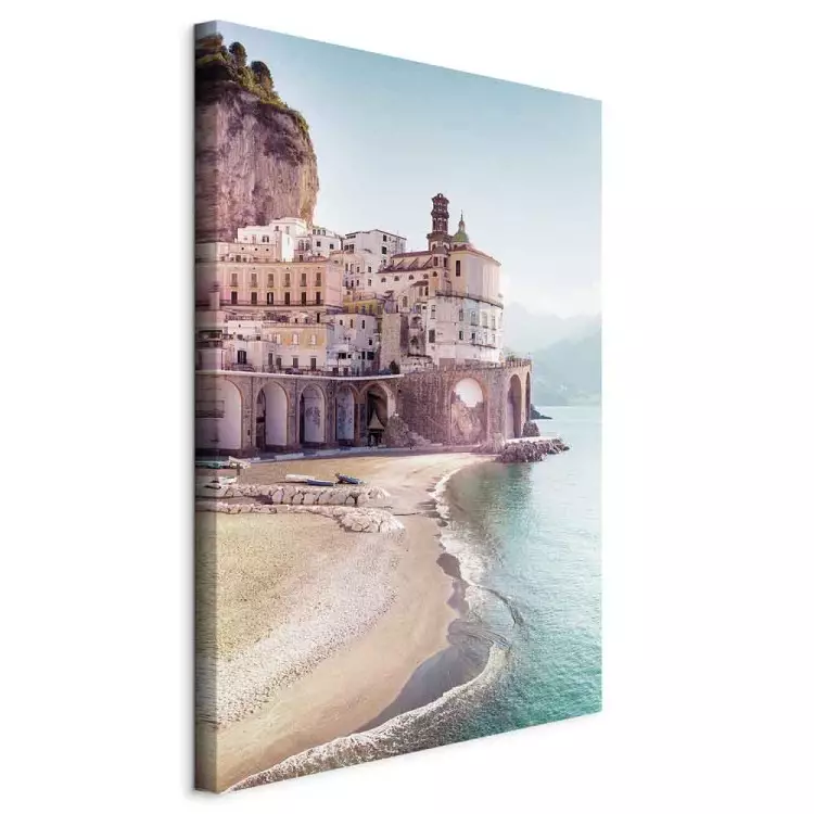 Morning Expedition (1-part) vertical - Mediterranean landscape