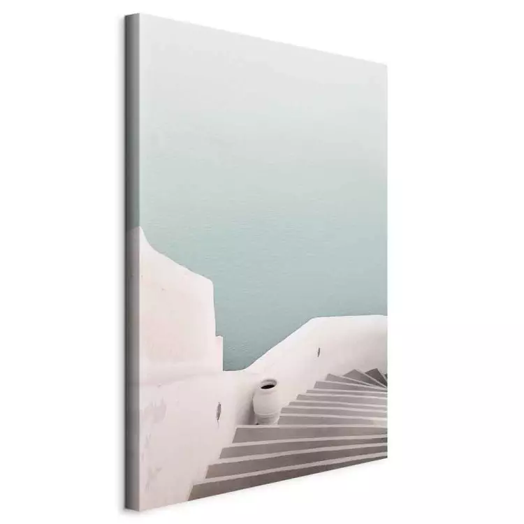 Summer Stroll (1-part) vertical - landscape of architecture and the sea