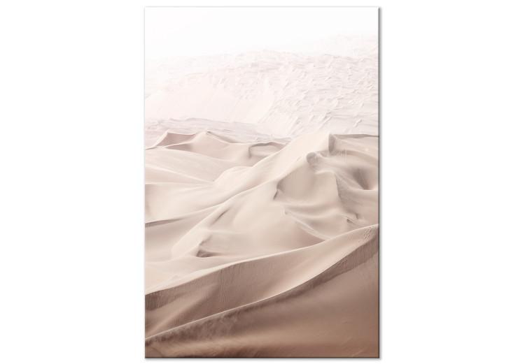 Canvas Sandy Fabric (1-part) vertical - landscape of the Arabian desert