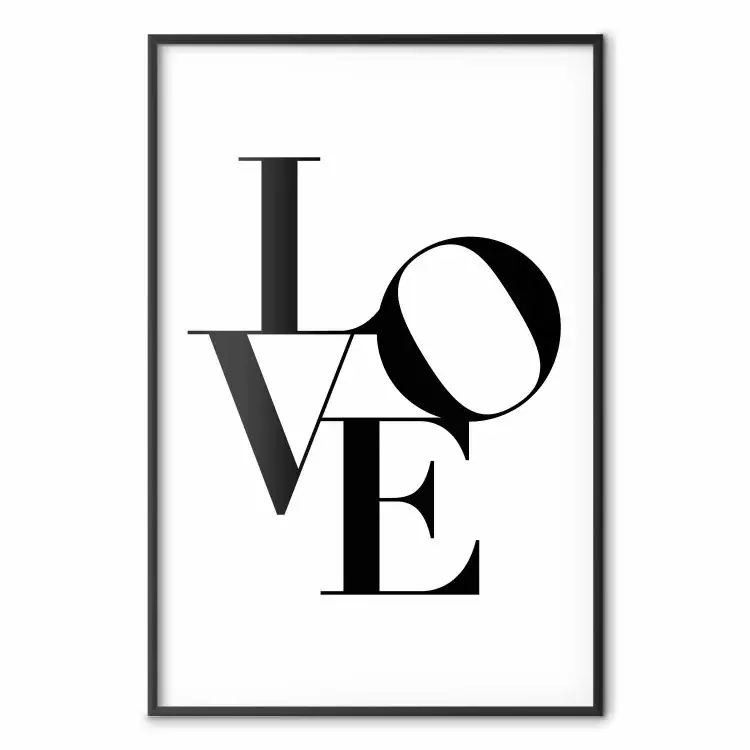 Twisted Love - black English text on plain white background