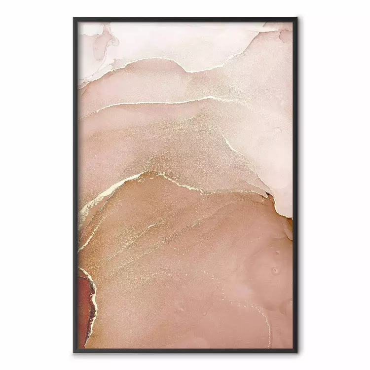 Glittering Gust - texture of abstract orange sand