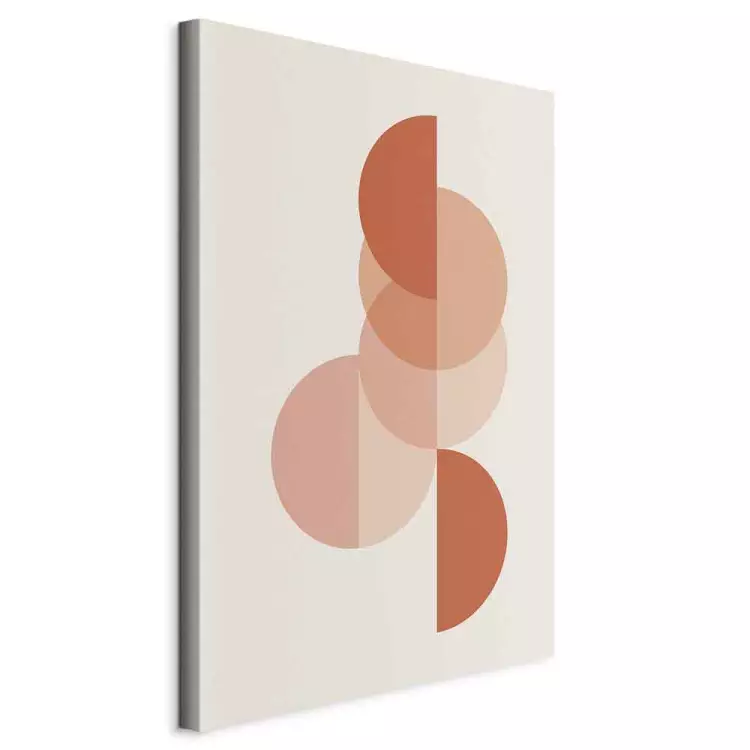 Circular Structure (1-piece) Vertical - abstraction created from circles