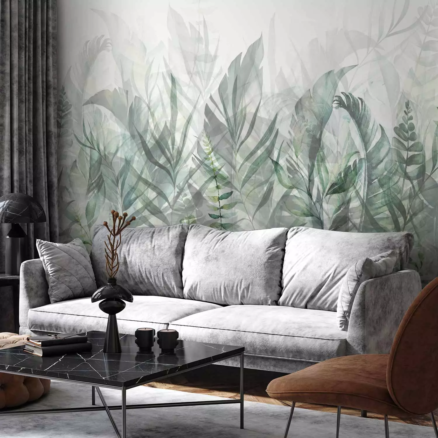 Wall Mural Magic Grove (Green)