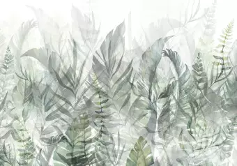Wall Mural Magic Grove (Green) Wallpaper Cropper