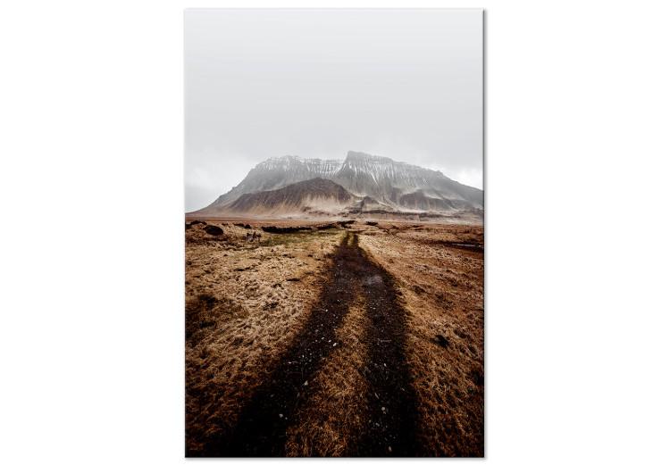 Canvas Road to the Unknown (1-piece) Vertical - mountain landscape road