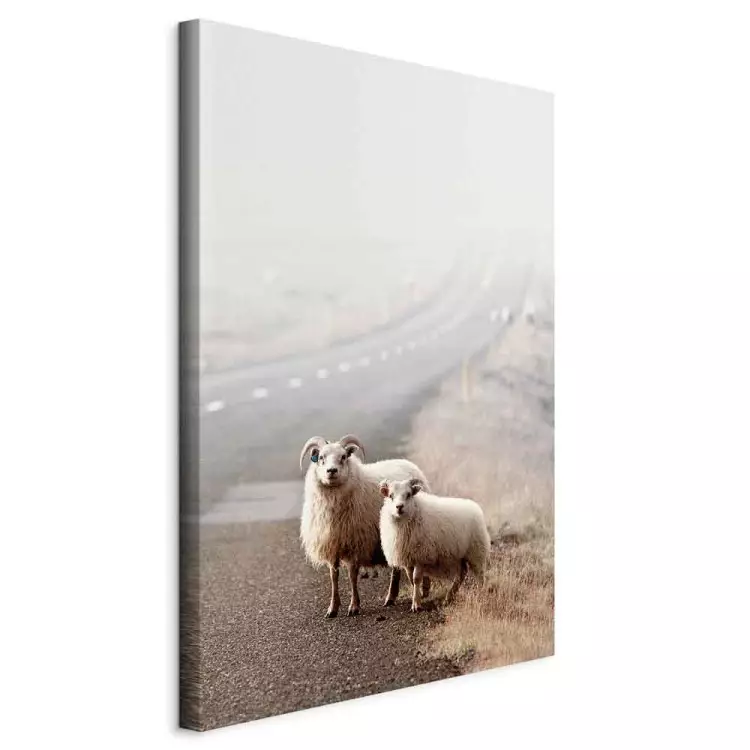Extraordinary Hitchhikers (1-piece) Vertical - animals by the roadside
