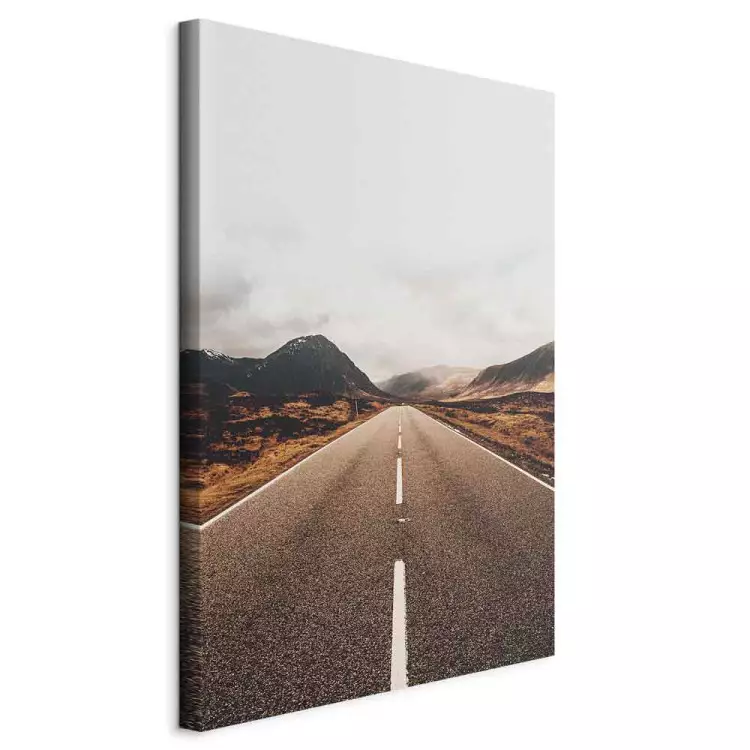 Forward (1-piece) Vertical - road landscape in mountain scenery