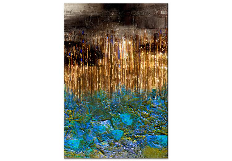 Canvas Ruffled Ocean (1-piece) Vertical - abstract glamorous style