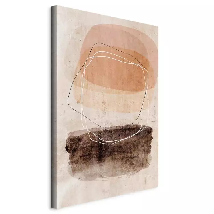 Rotational Motion (1-piece) Vertical - figure line art in a boho motif