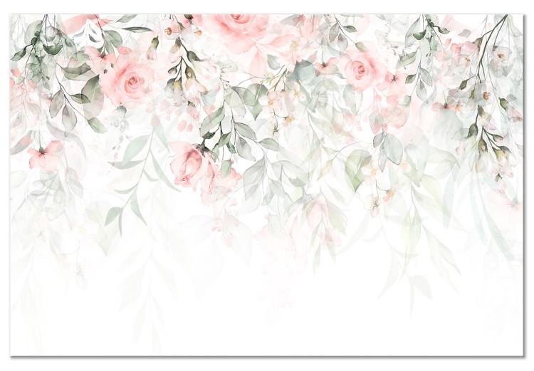 Large canvas print Waterfall of Roses - First Variant [Large Format]