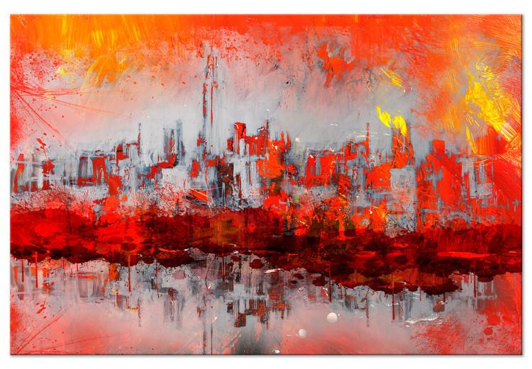 Large canvas print New York Sunset [Large Format]