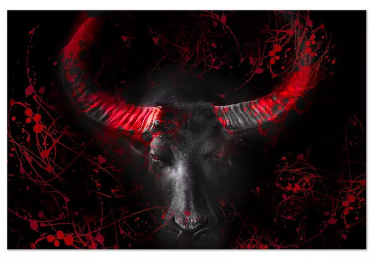 Large canvas print Enraged Bull - First Variant [Large Format]