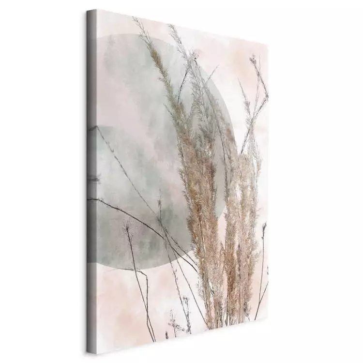 Grass in the Wind (1-piece) Vertical - landscape of grass in boho style