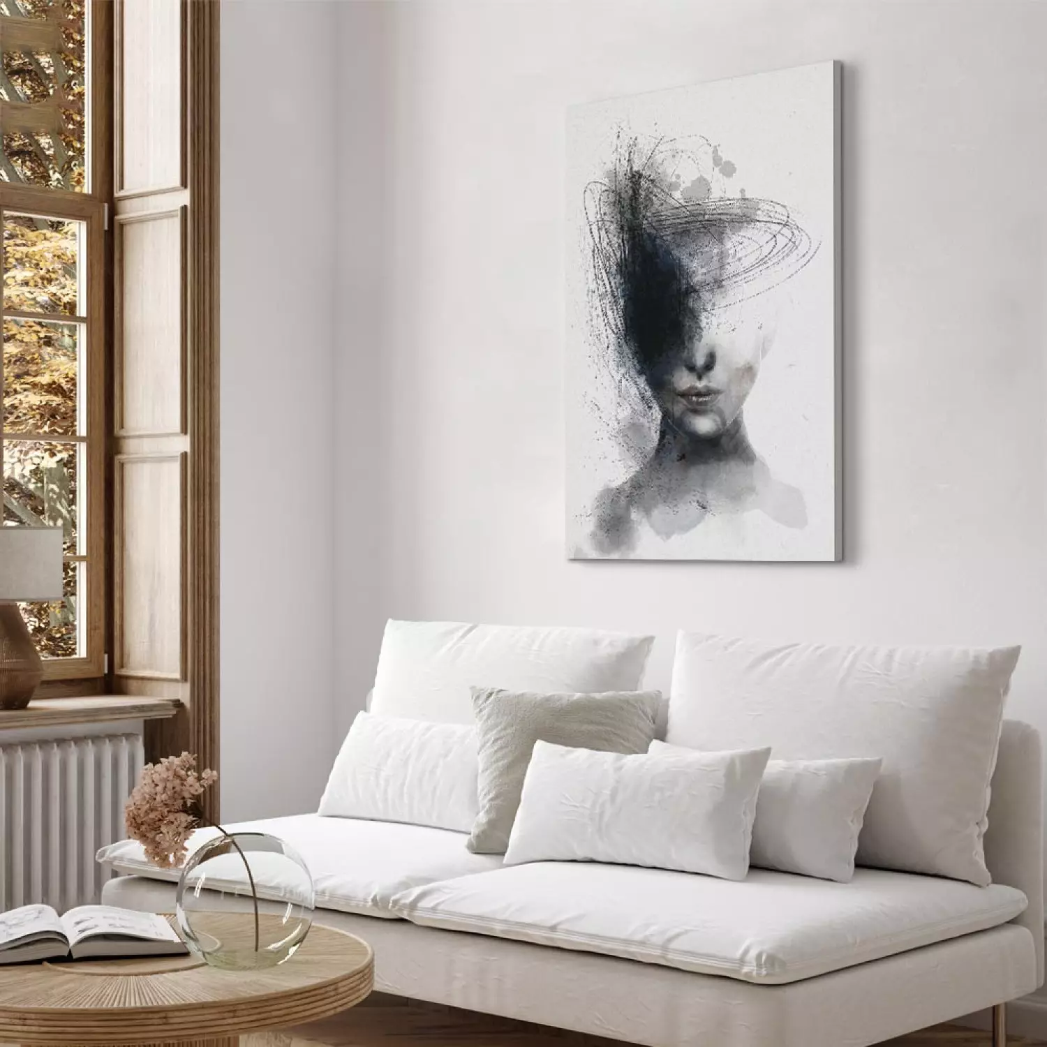 Canvas Print Cosmic Thought Vertical