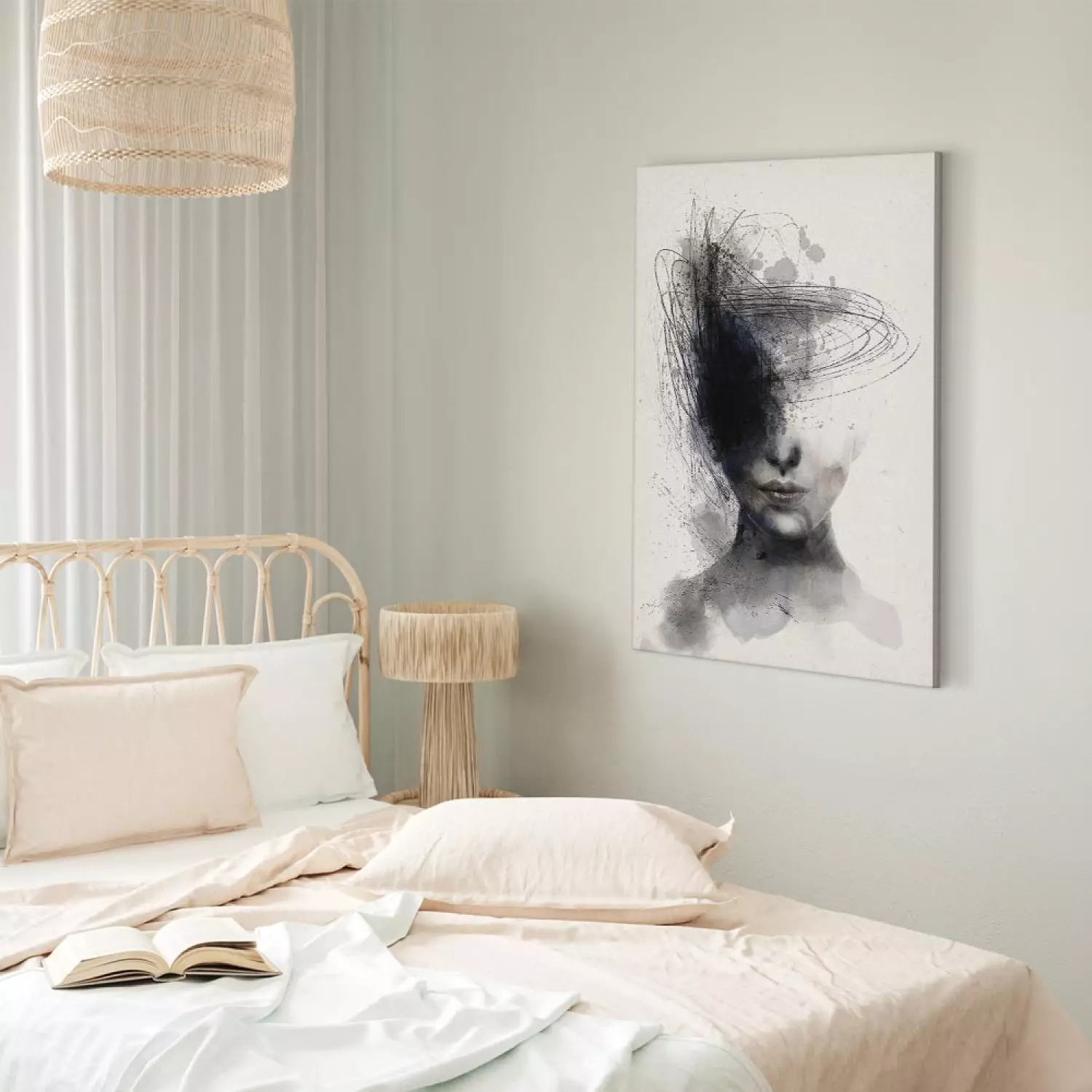 Canvas Print Cosmic Thought Vertical