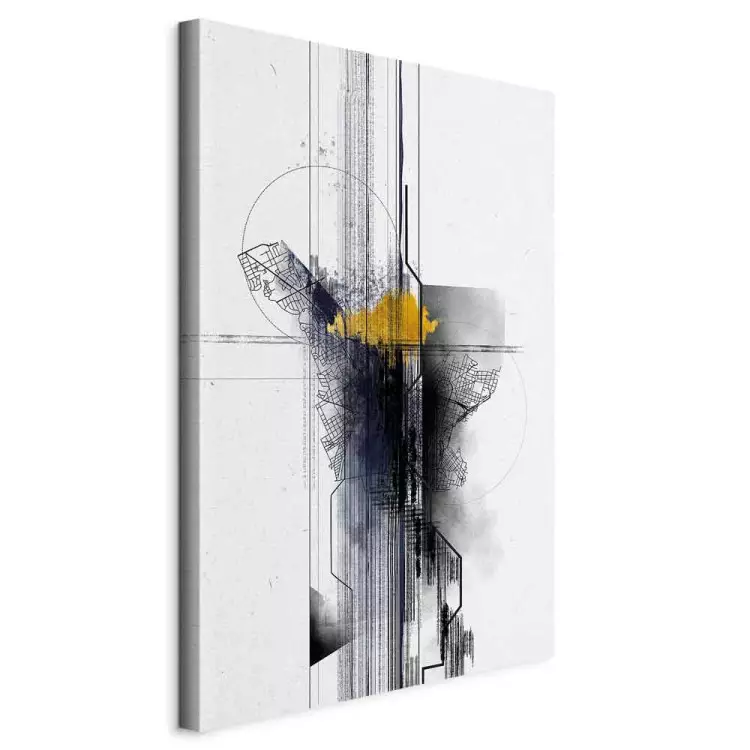Sentimental Journey (1-piece) Vertical - industrial abstraction