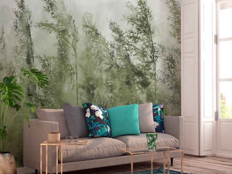 Wall Mural Tall Grasses - Green