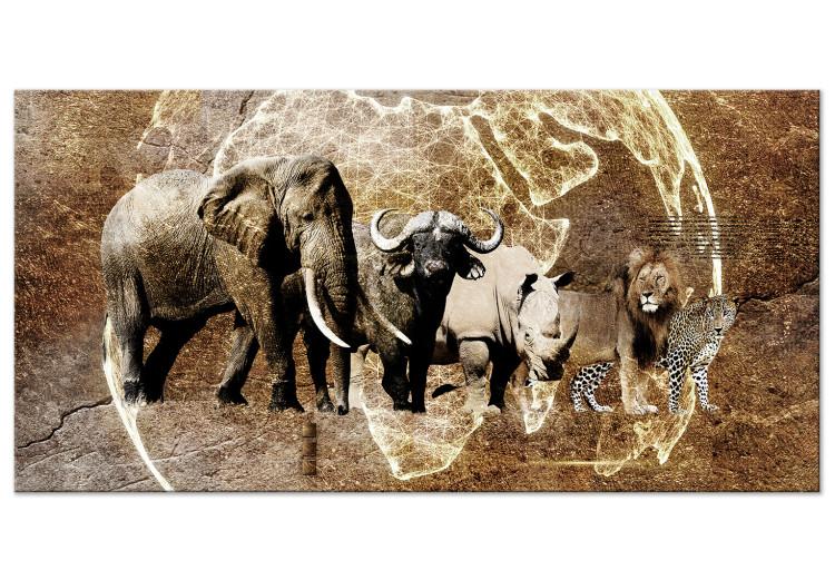 Large canvas print Memories from Africa II [Large Format]