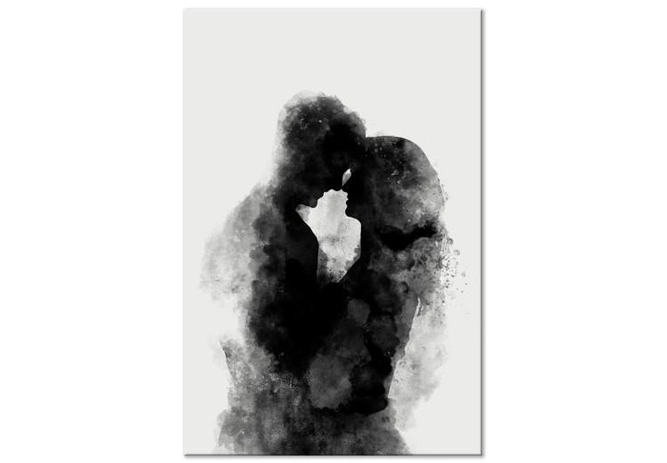 Canvas Memory of a Kiss (1-piece) Vertical - abstract people