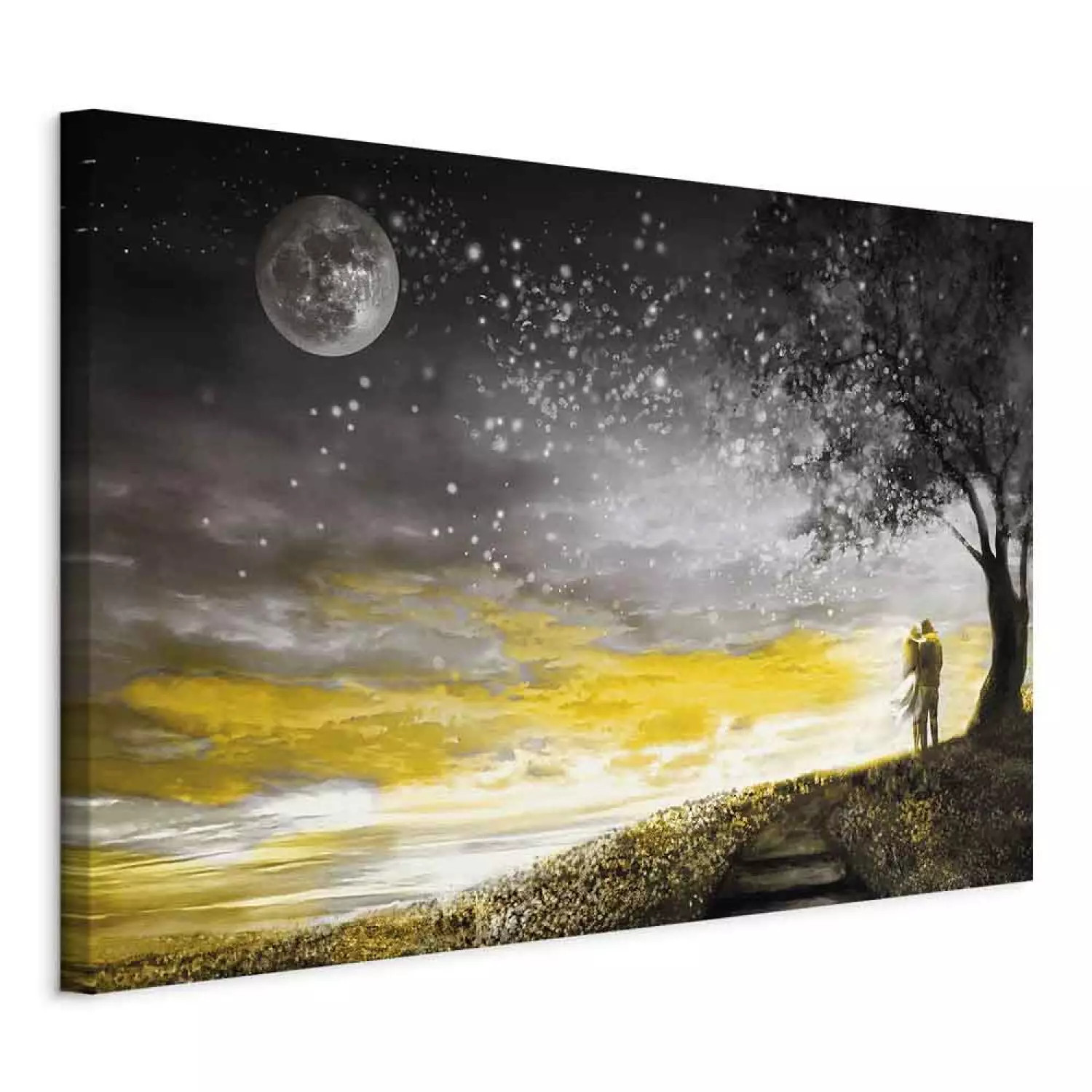 Canvas Infinite Love Wide - landscape of romantic couple