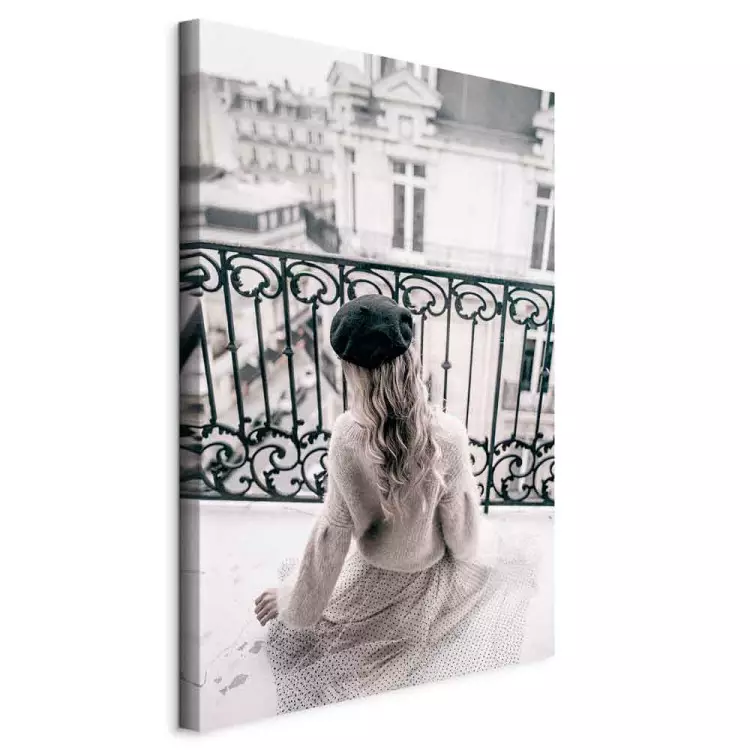 May Dream (1-piece) Vertical - woman on a balcony in Paris