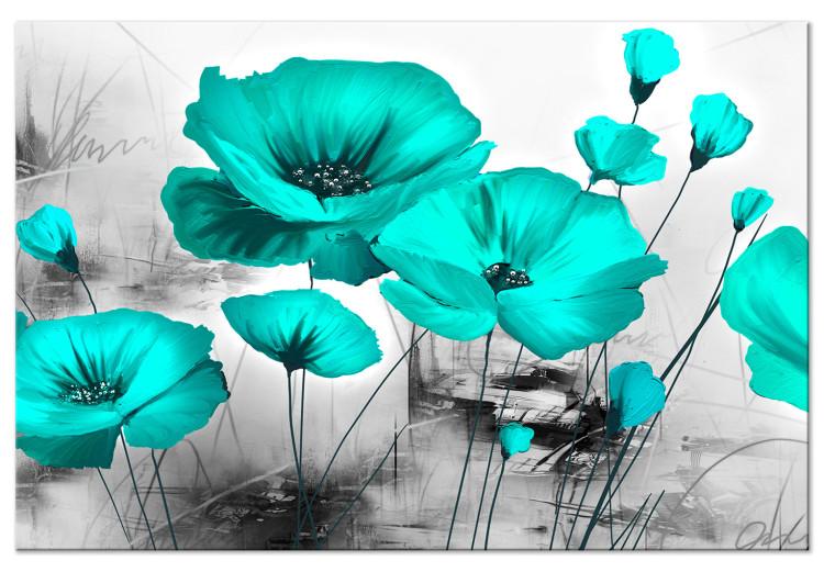 Large canvas print Turquoise Meadow [Large Format]