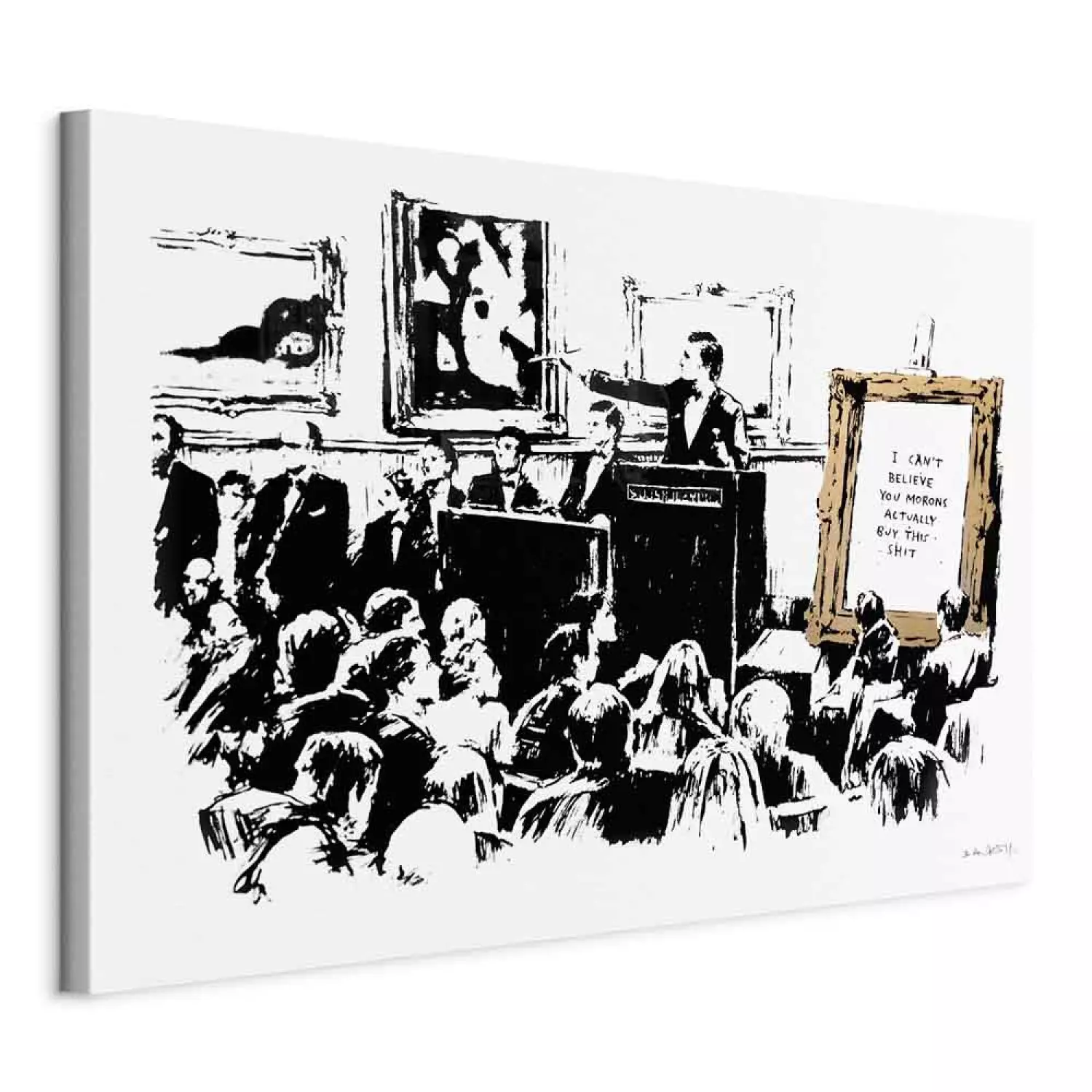 Canvas Print Morons