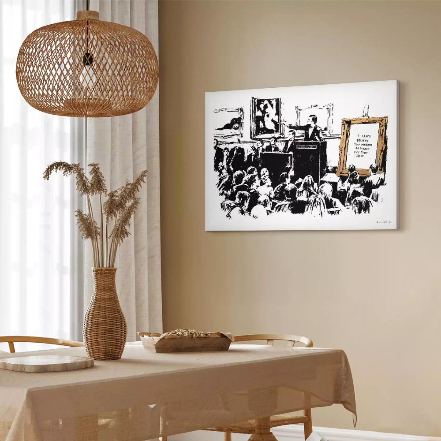 Canvas Print Morons