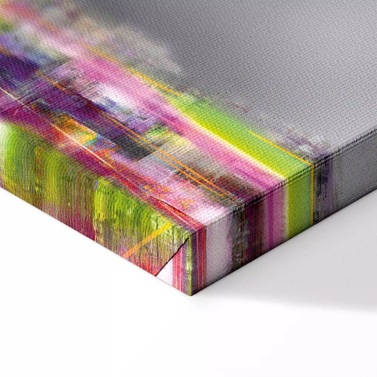 Canvas Print Strange Dream Narrow - modern colorful abstraction
